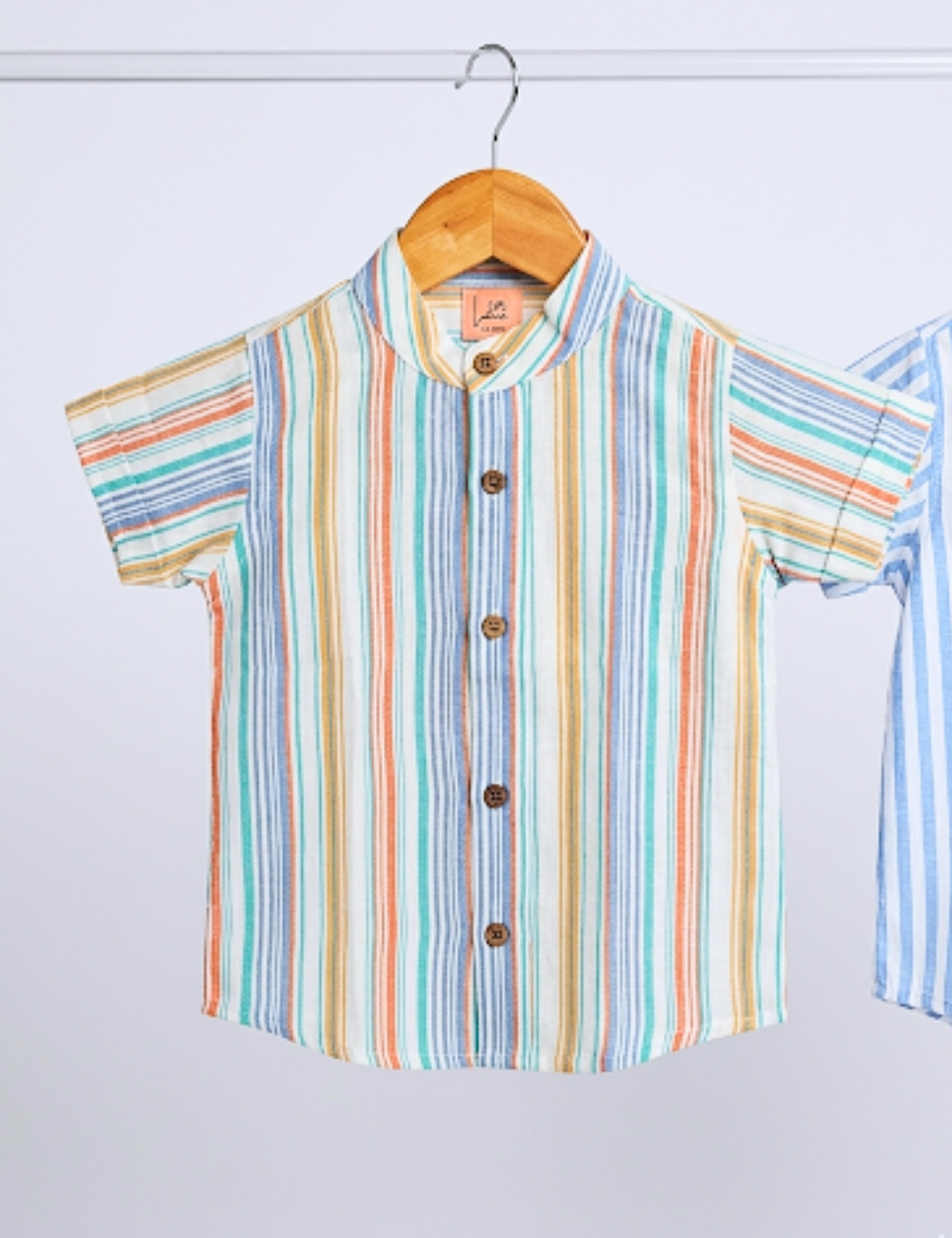 Multi Striped Cotton Shirt
